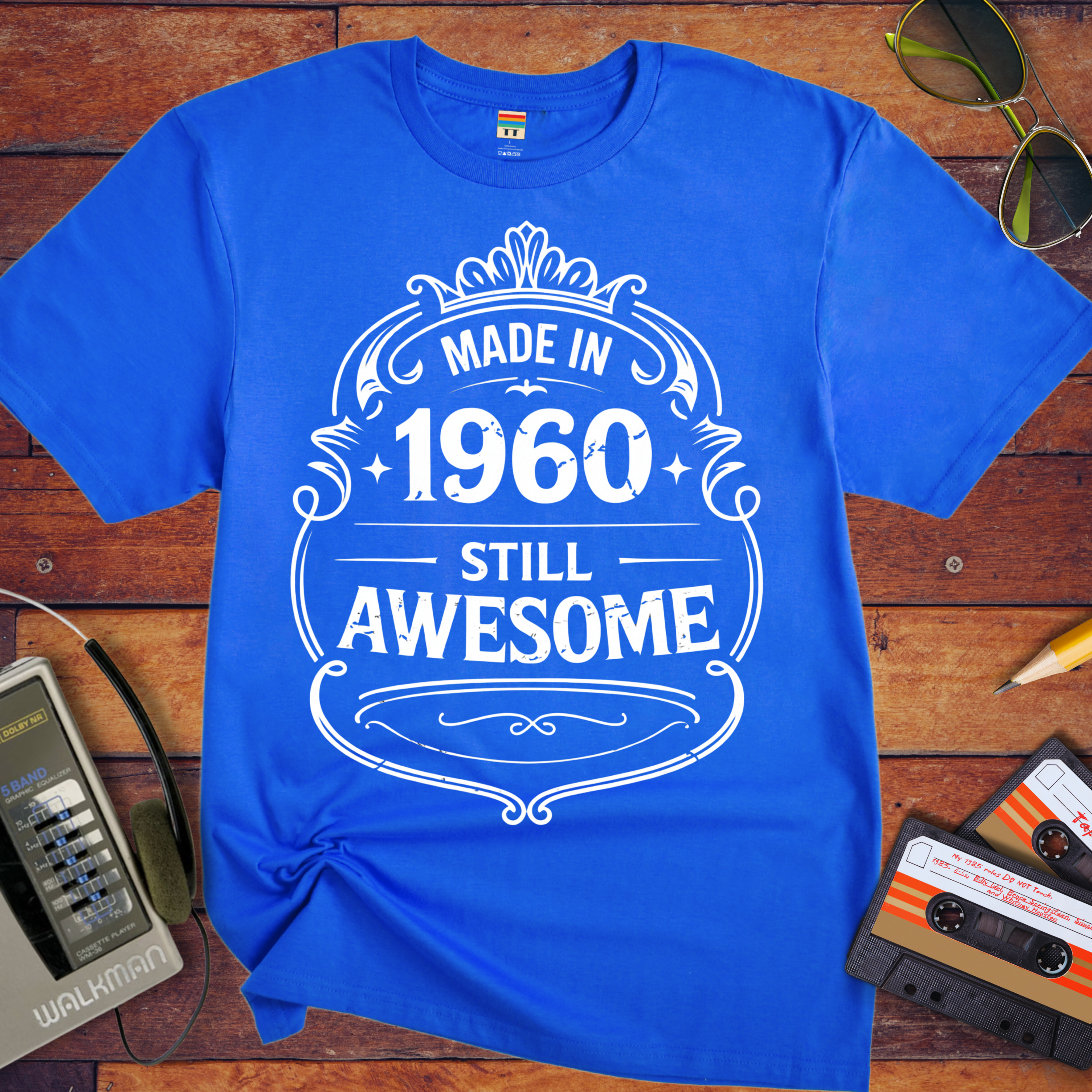 'MADE IN 1960 STILL AWESOME'  Funny T-Shirt