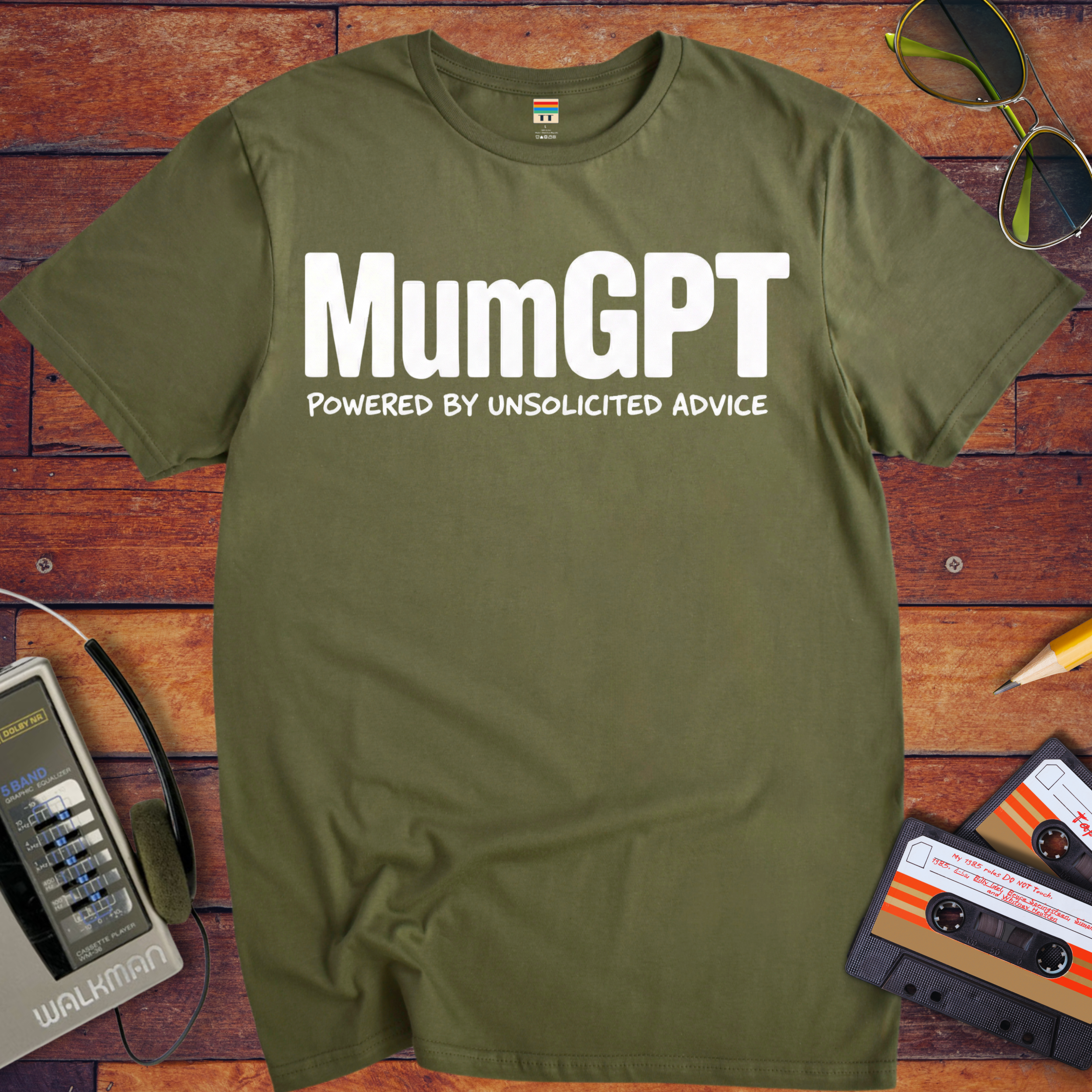 'MumGPT'  Funny T-Shirt