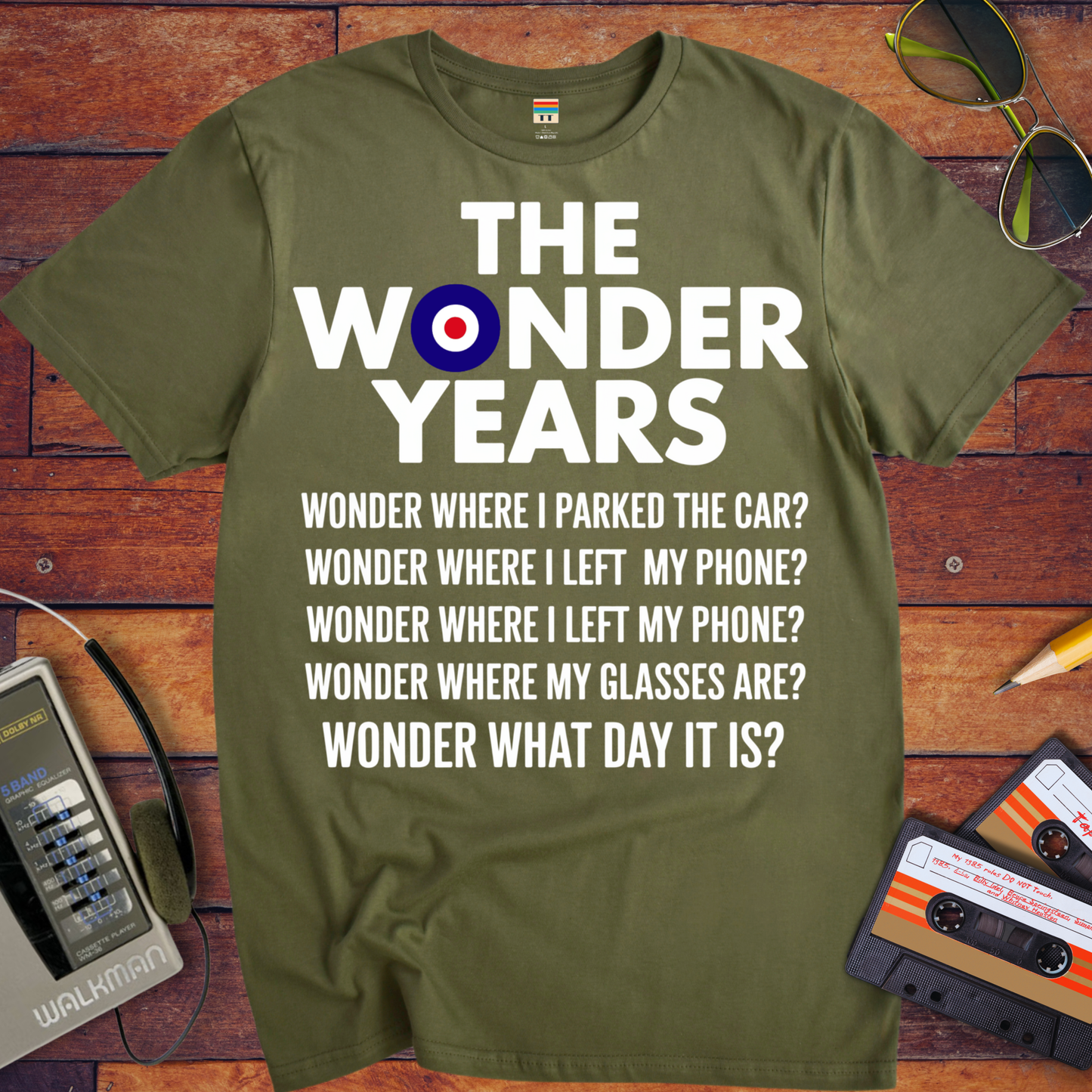 'The Wonders Years' Funny T-Shirt