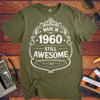 'MADE IN 1960 STILL AWESOME'  Funny T-Shirt