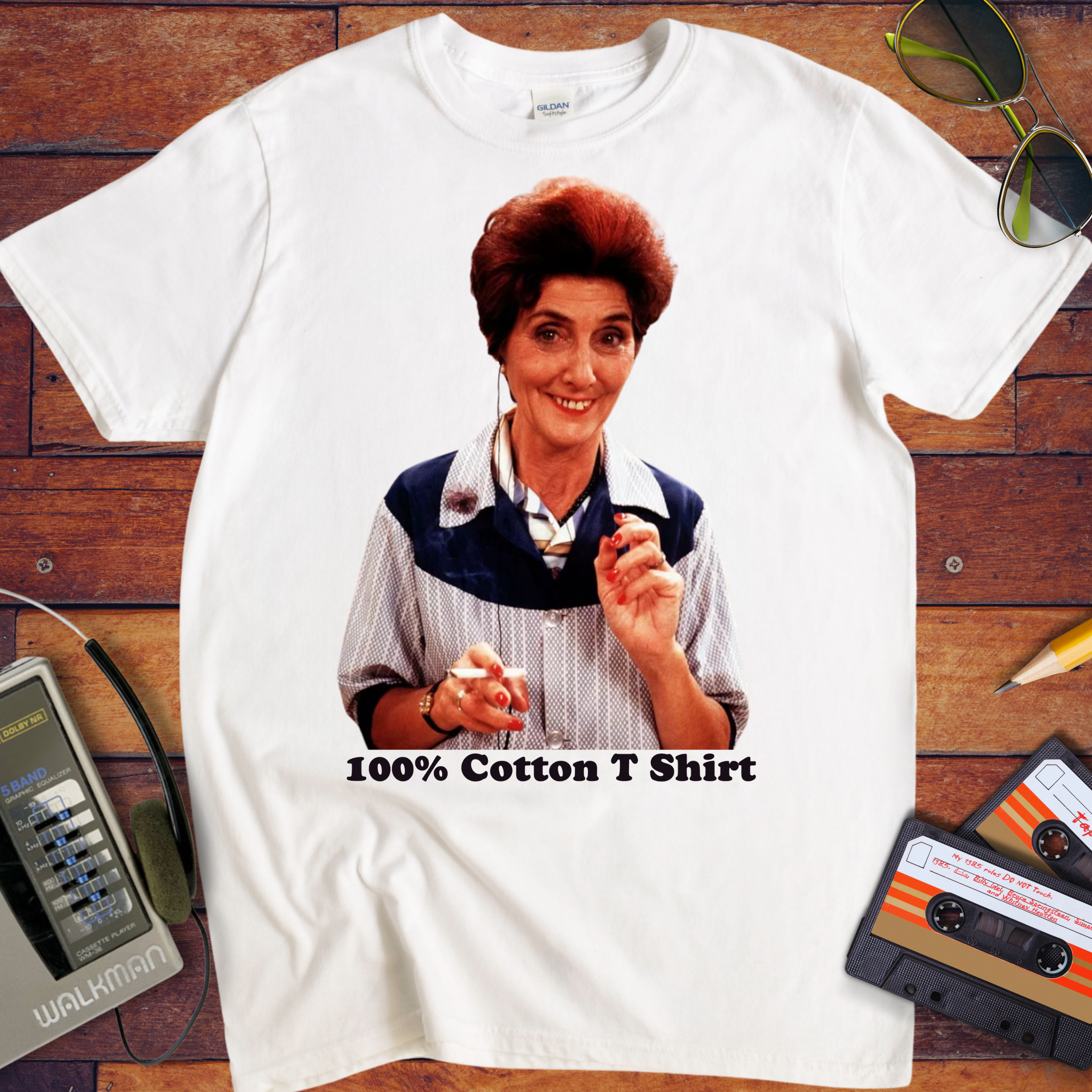 '100% Cotton T Shirt' Funny T-Shirt
