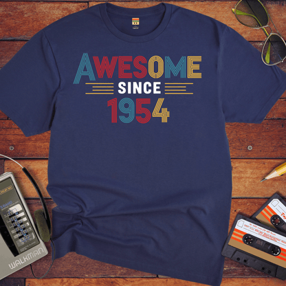 'AWESOME SINCE 1954' Funny T-Shirt