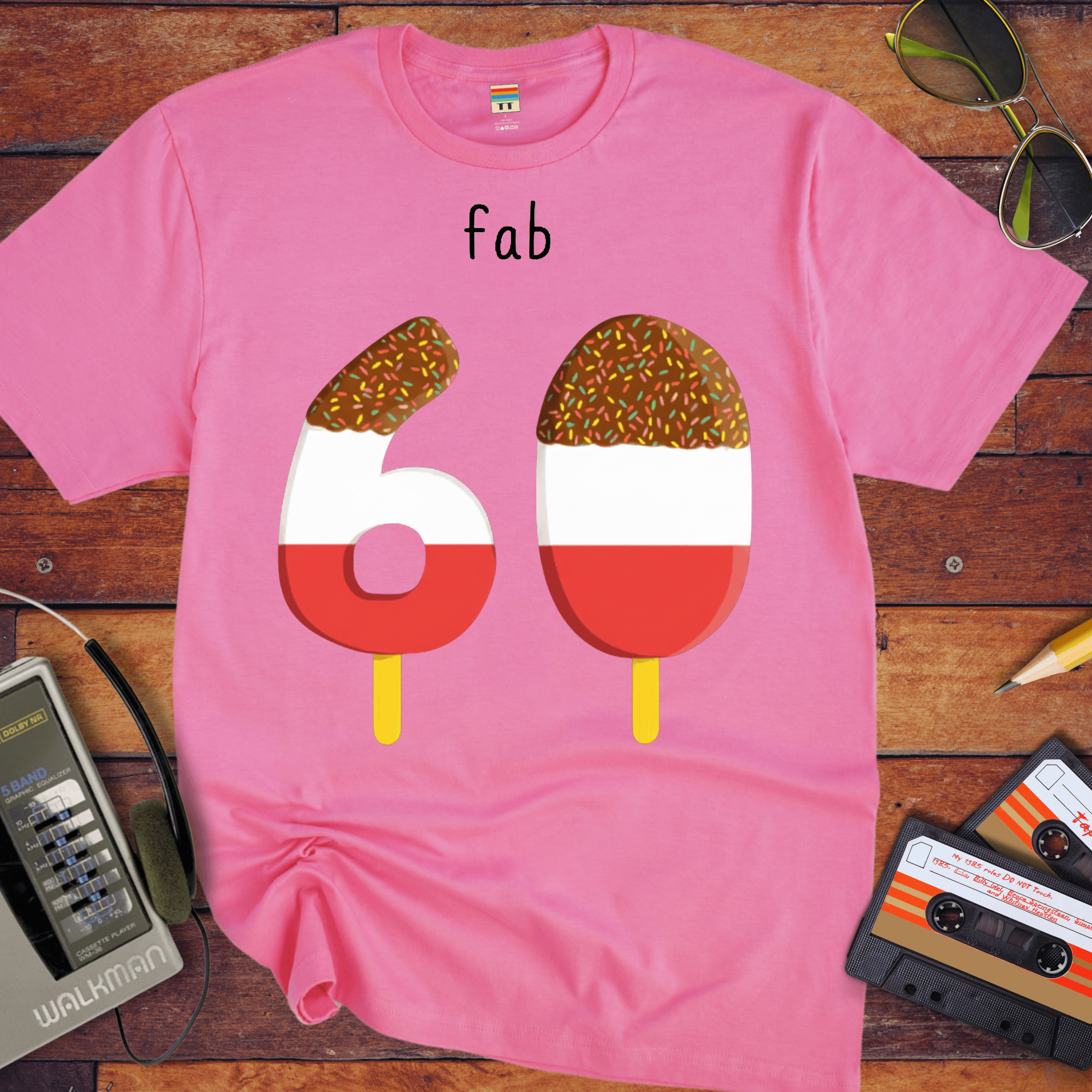 'Fab 60' Funny T-Shirt
