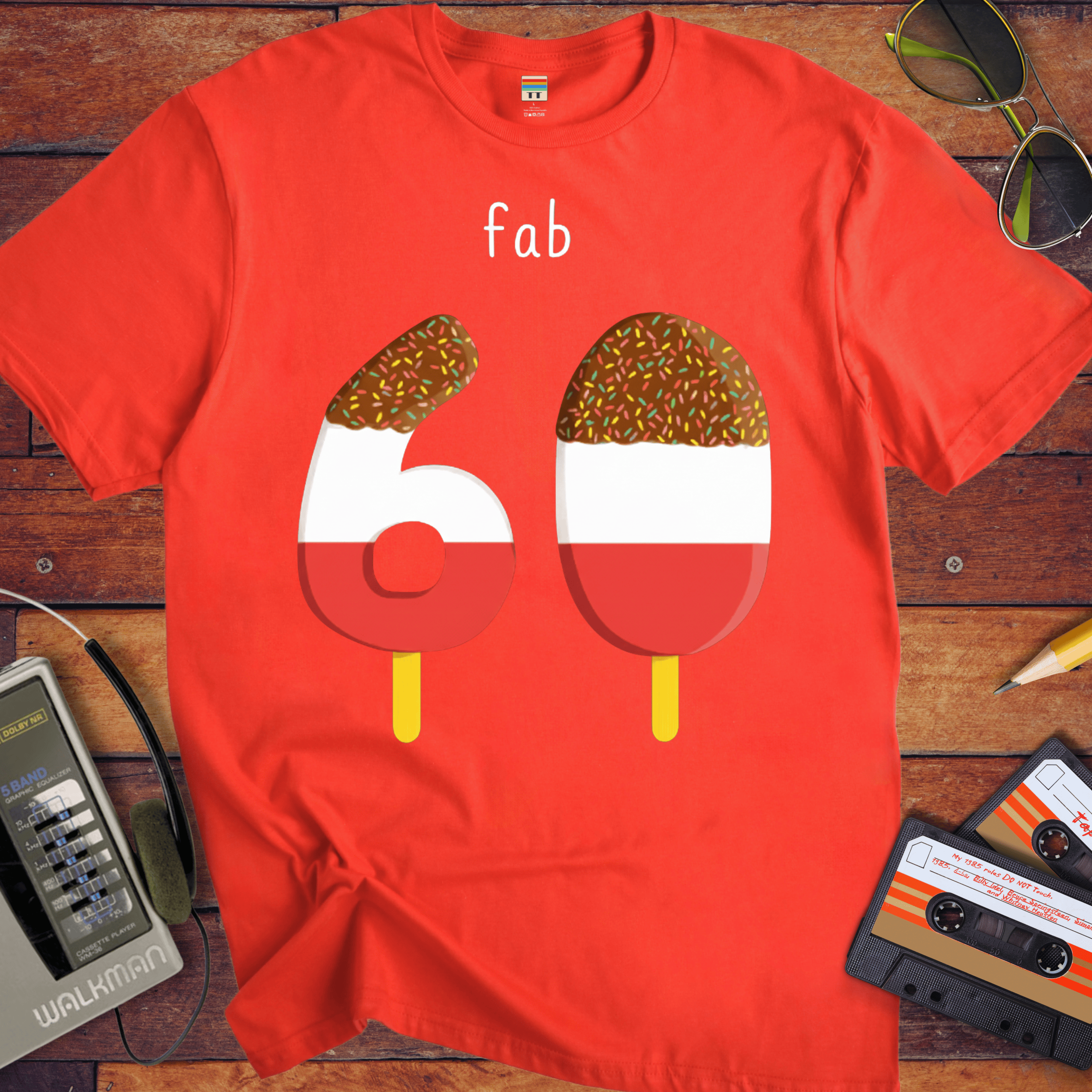 'Fab 60' Funny T-Shirt