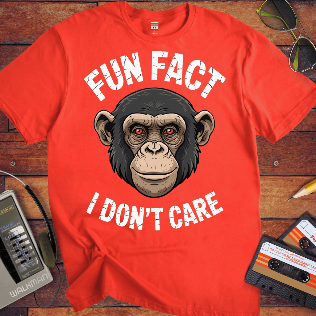 'Fun Fact I Don't Care' Funny T-Shirt