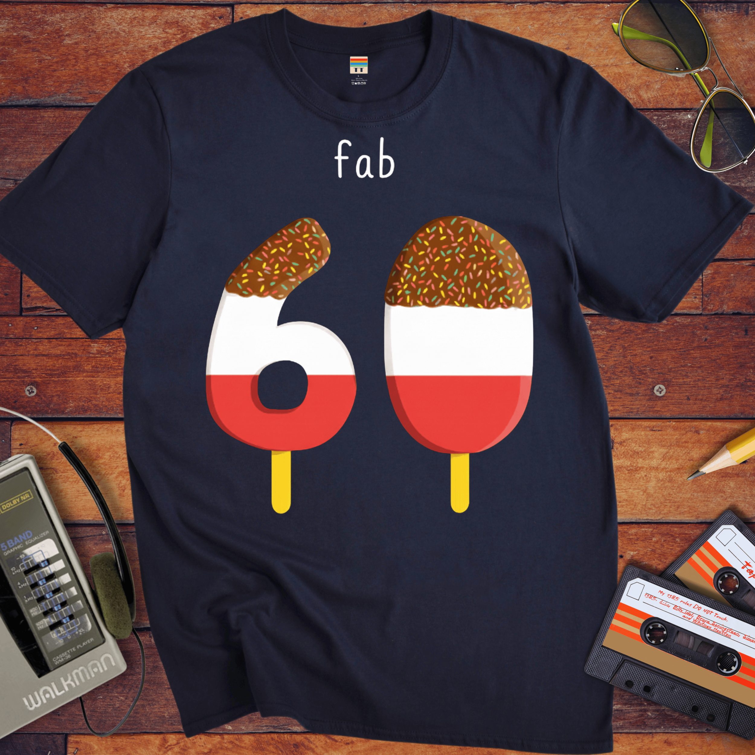 'Fab 60' Funny T-Shirt