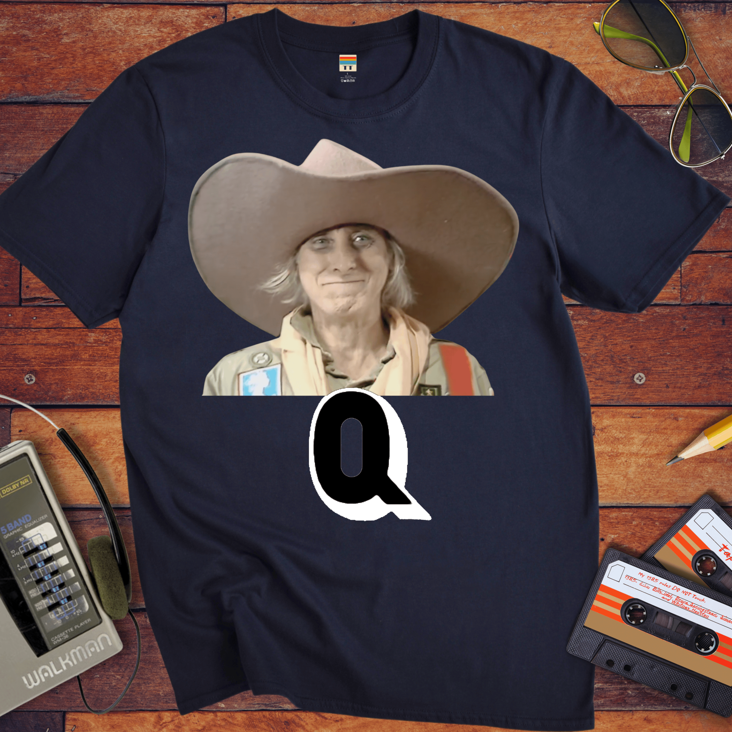 'Q' Funny T-Shirt