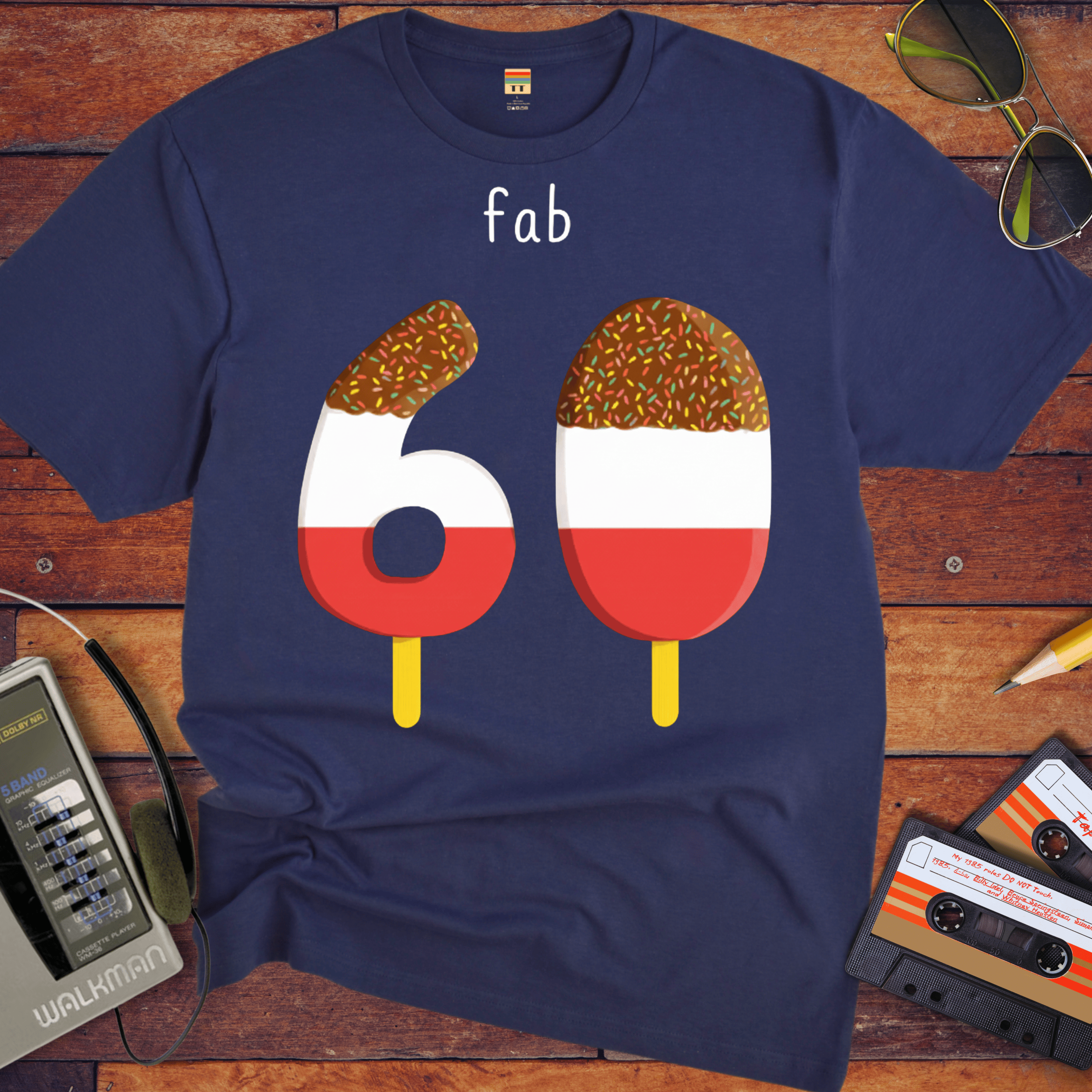'Fab 60' Funny T-Shirt