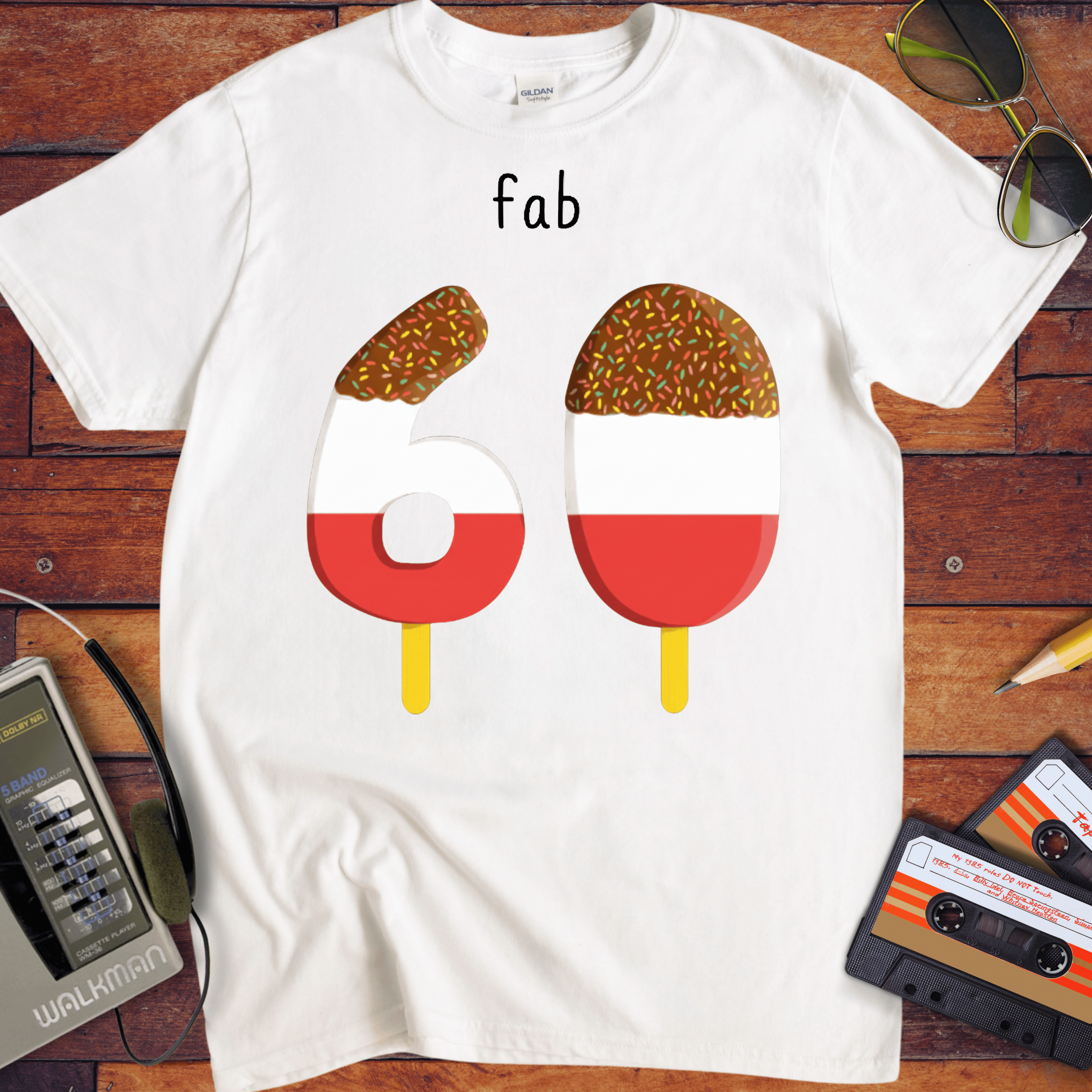 'Fab 60' Funny T-Shirt