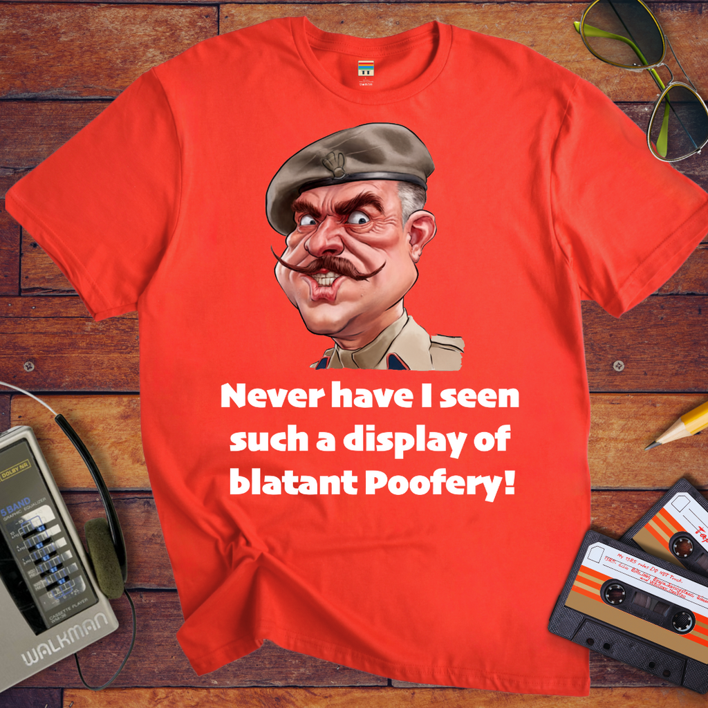 'Blatant  Poofery' Funny T-Shirt  ⭐️ Best Seller ⭐️