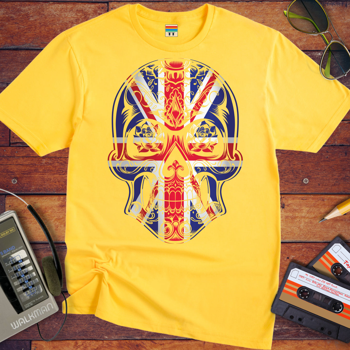 'Skull UK' T-Shirt