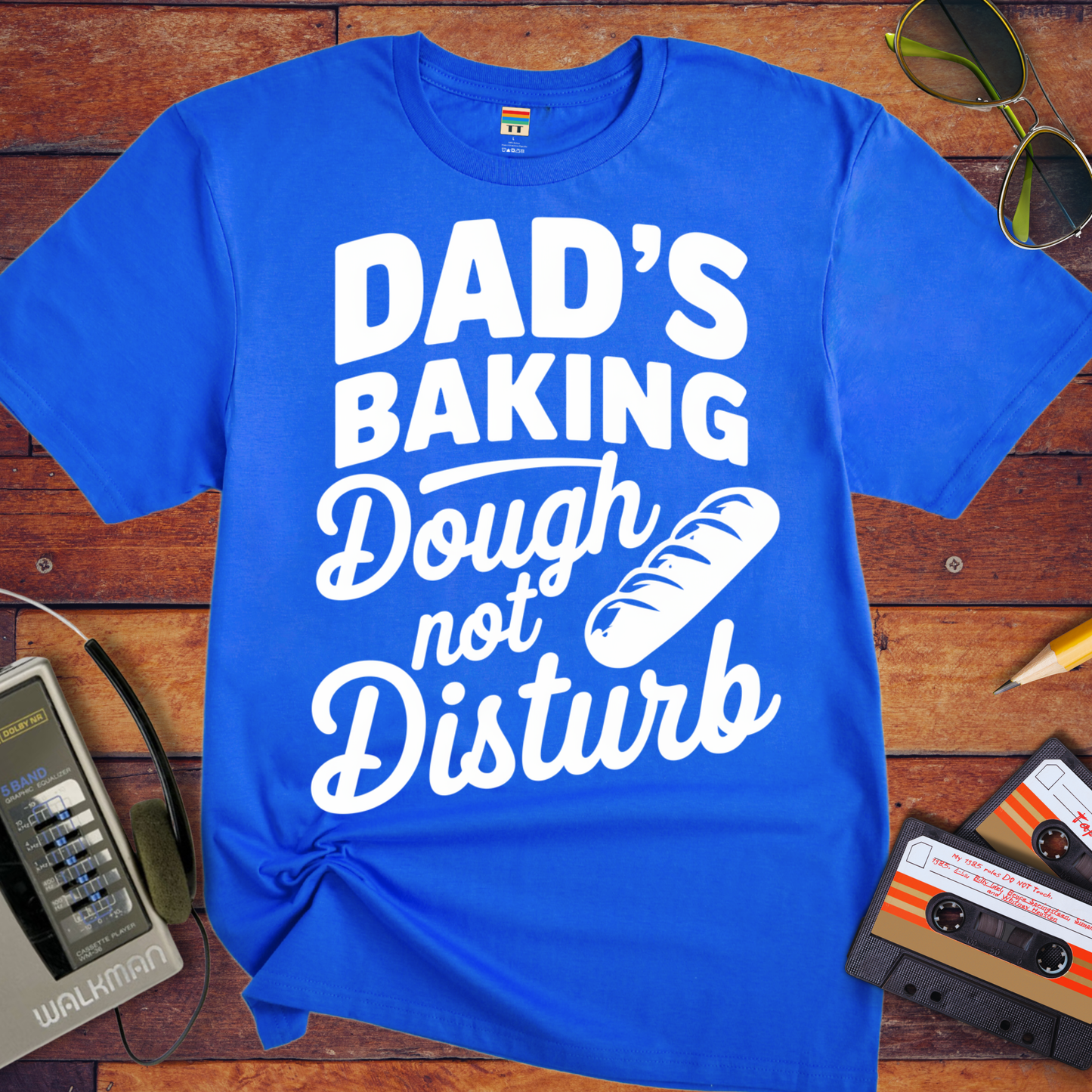 'Dad's Baking Dough not Disturb' Funny T-Shirt