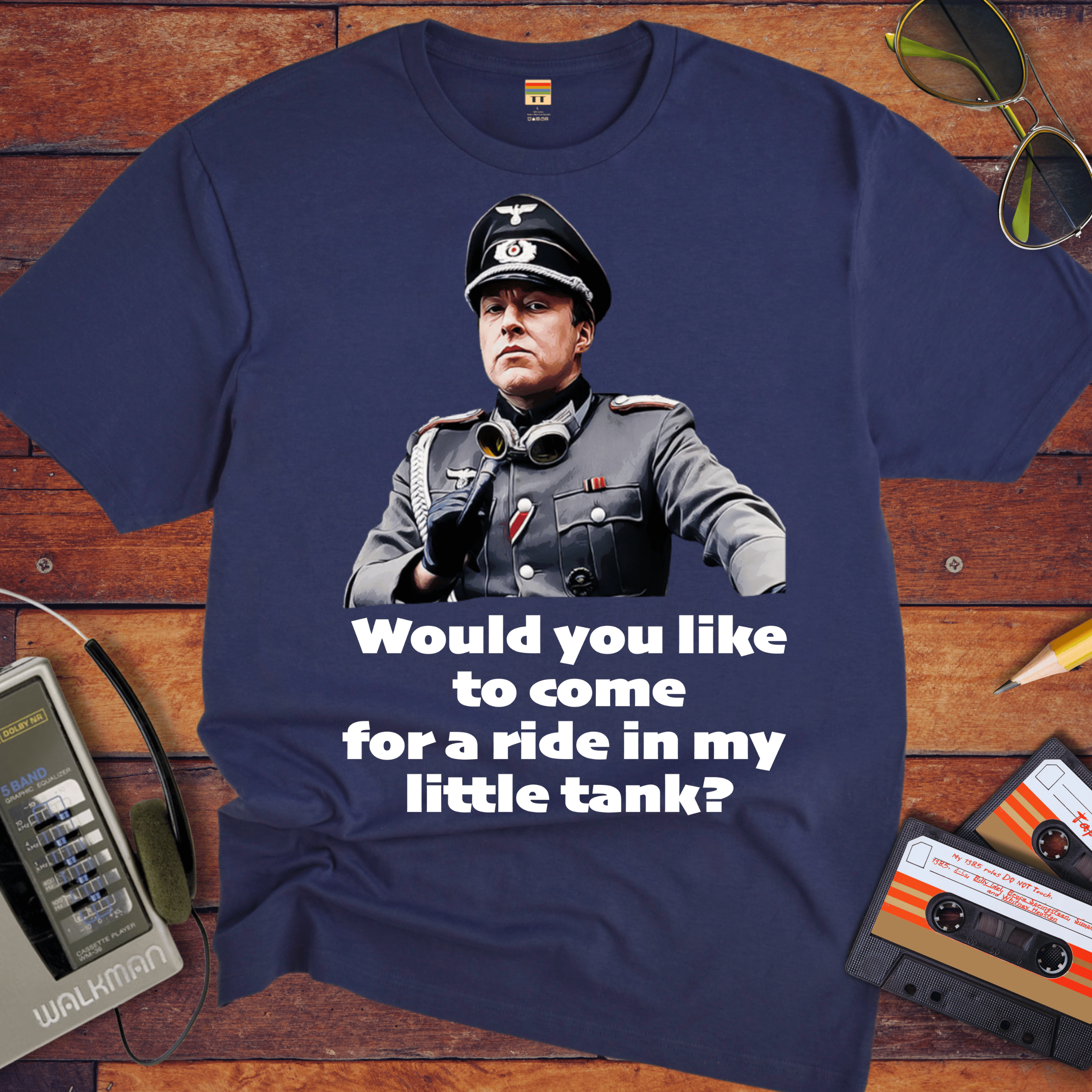 'Would you like to come for a ride' Funny T-Shirt