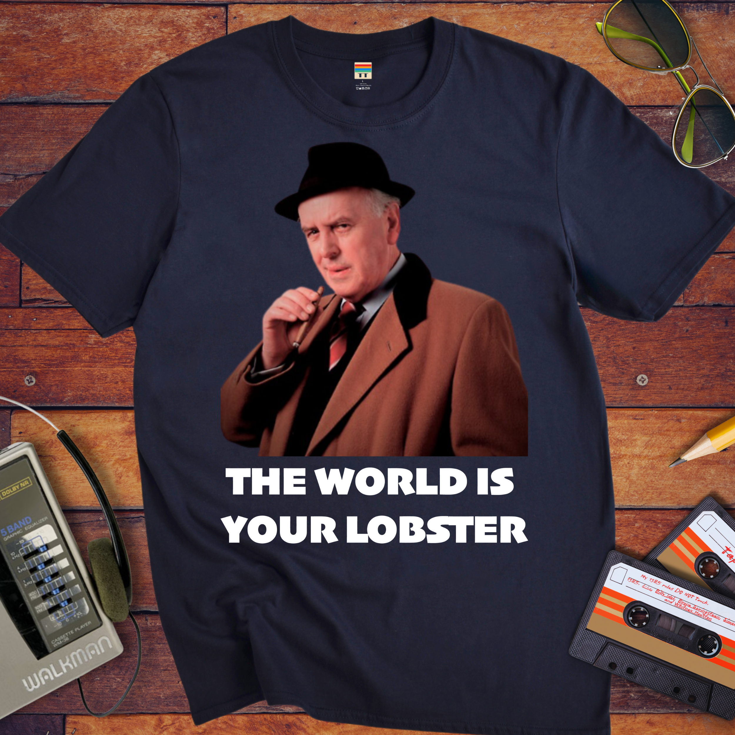 'The World Is Your Lobster' Funny T-Shirt