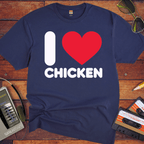 'I Love Chicken' Funny T-Shirt