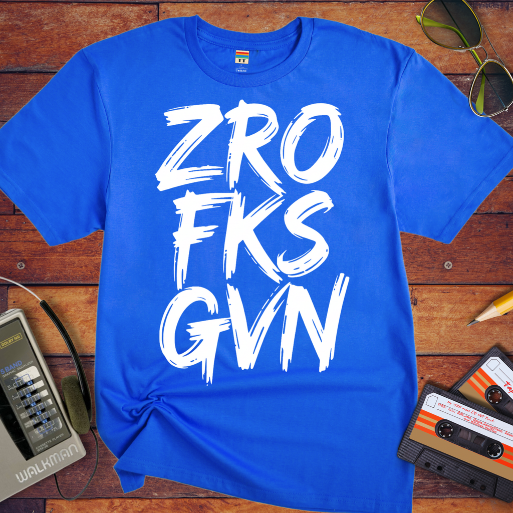 'ZRO FKS GVN' T-Shirt