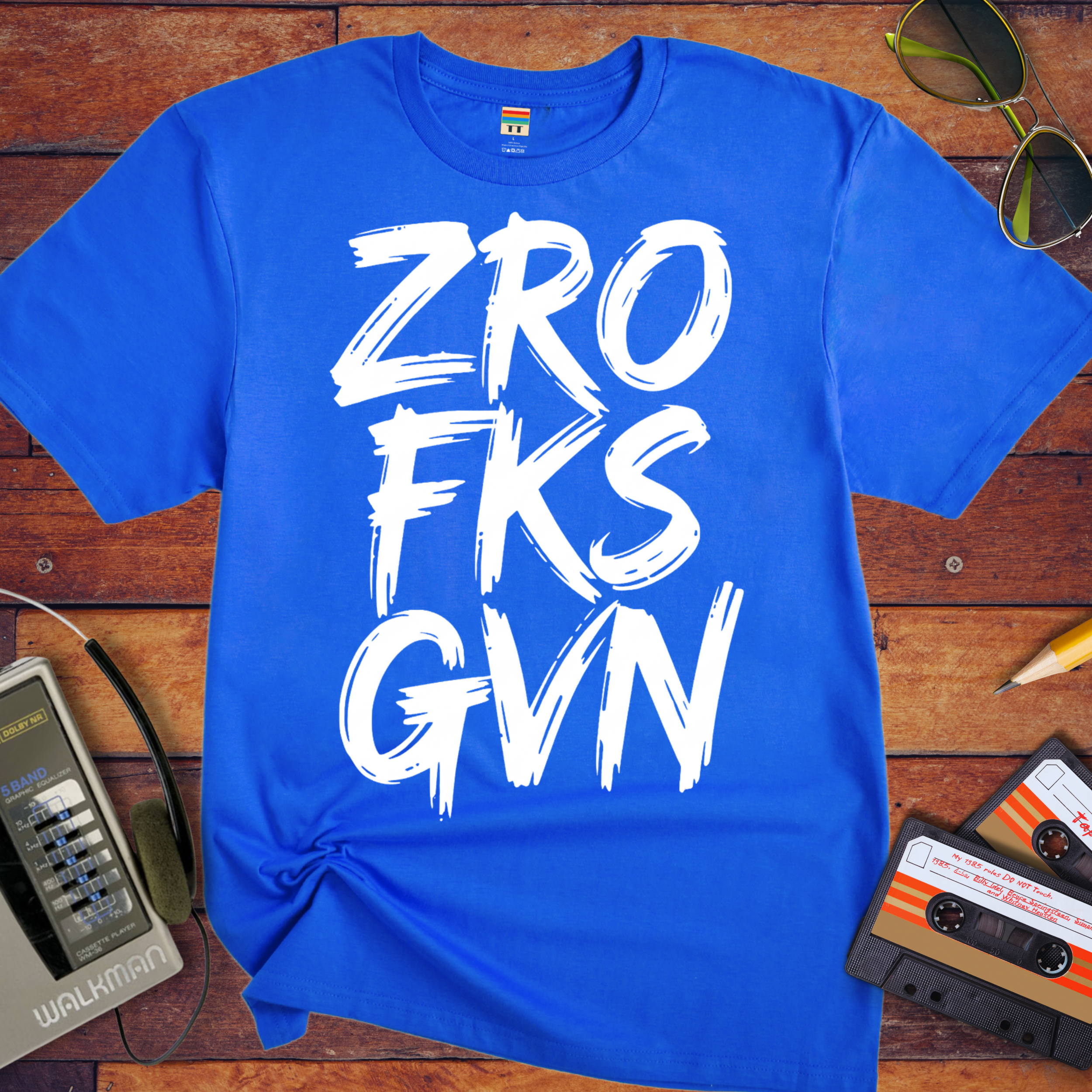 'ZRO FKS GVN' T-Shirt