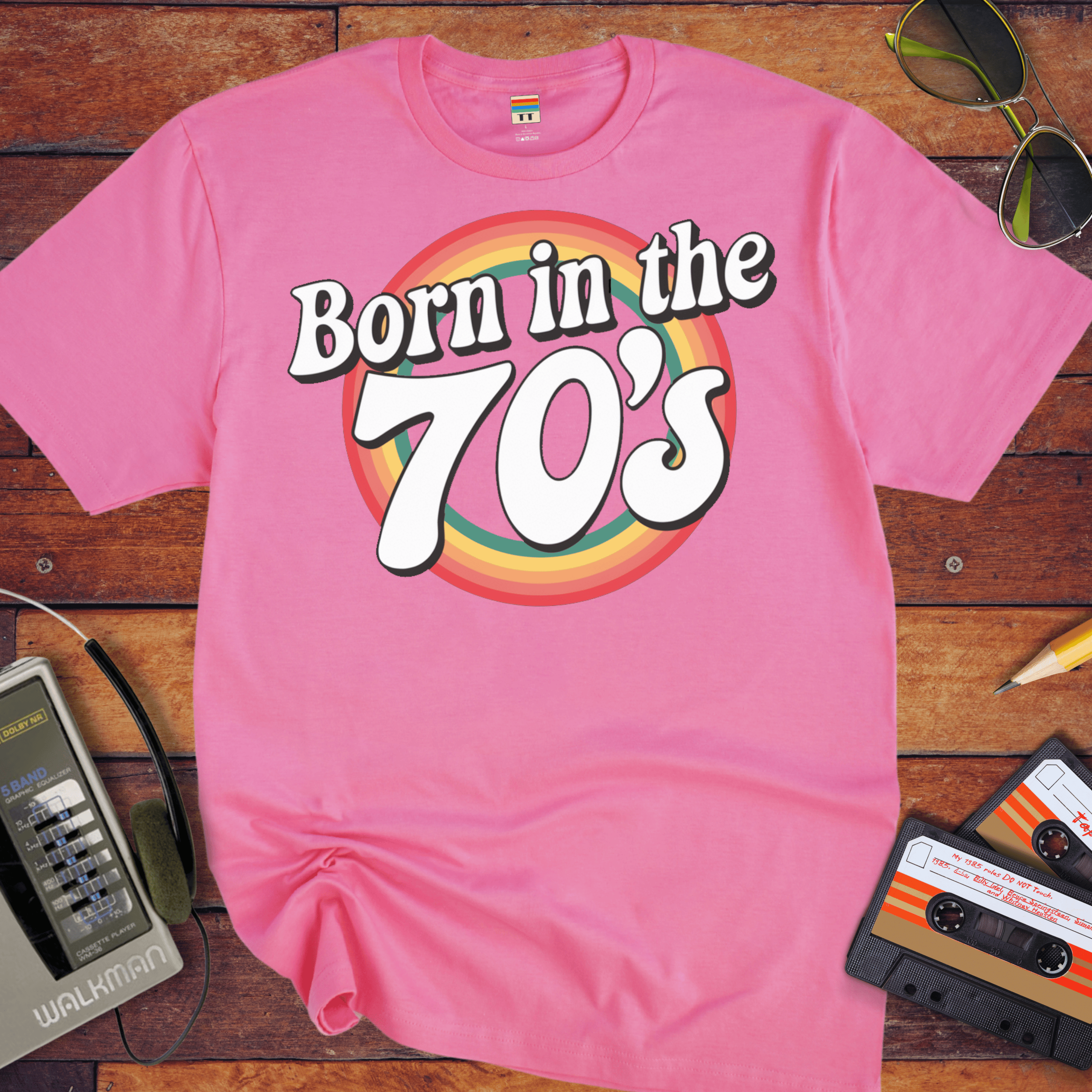 'Born in the 70's' T-Shirt