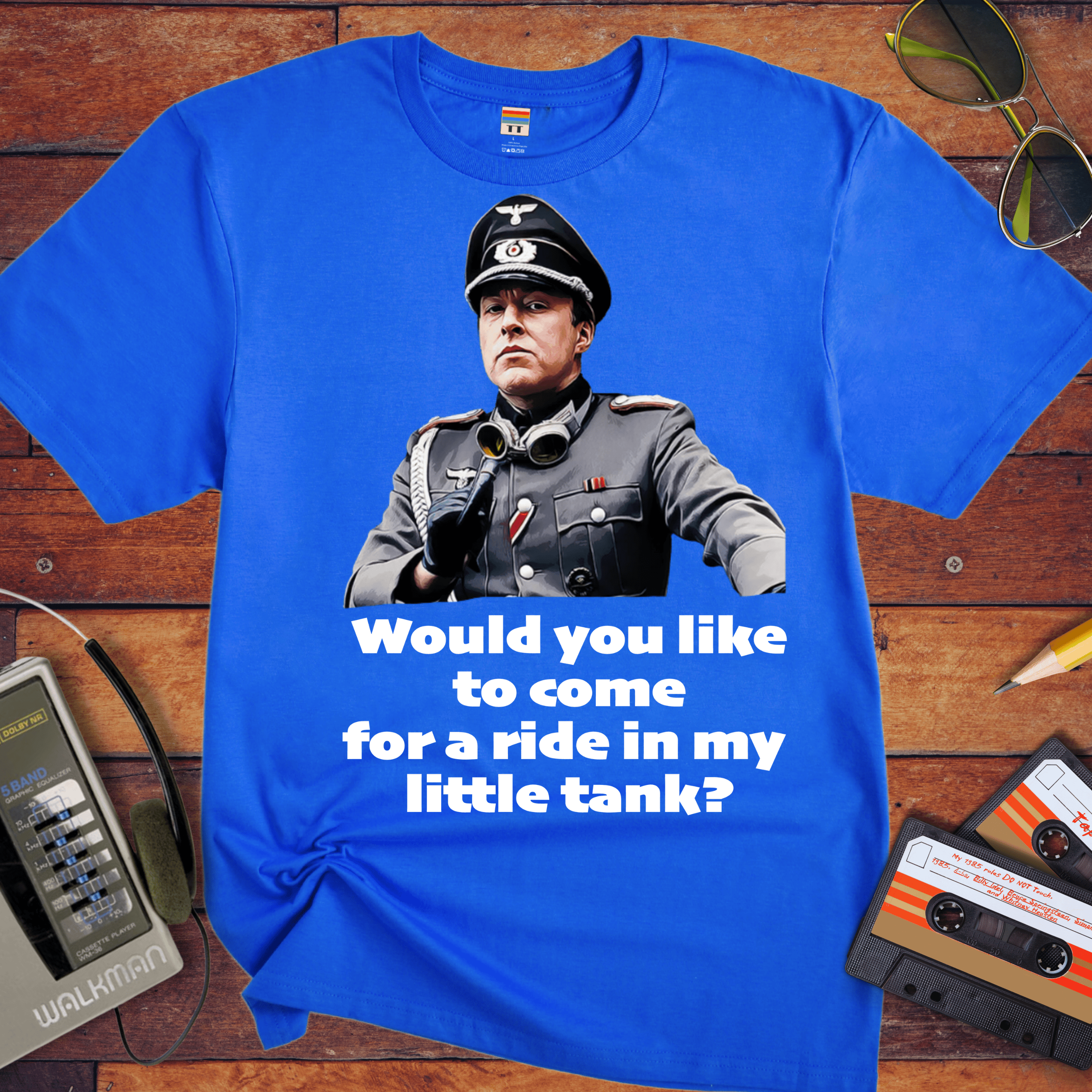 'Would you like to come for a ride' Funny T-Shirt