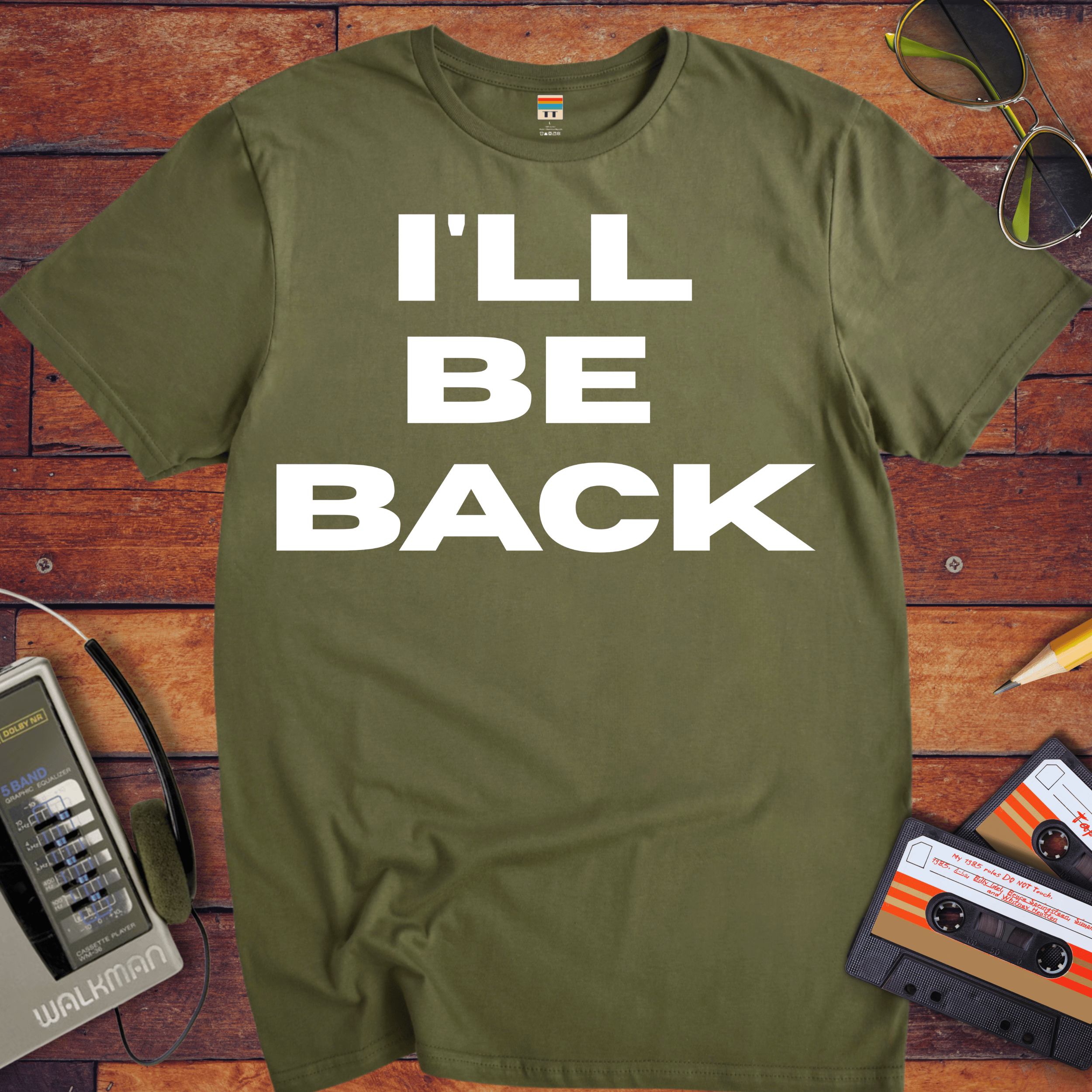 'I'll Be Back' The Terminator T-Shirt