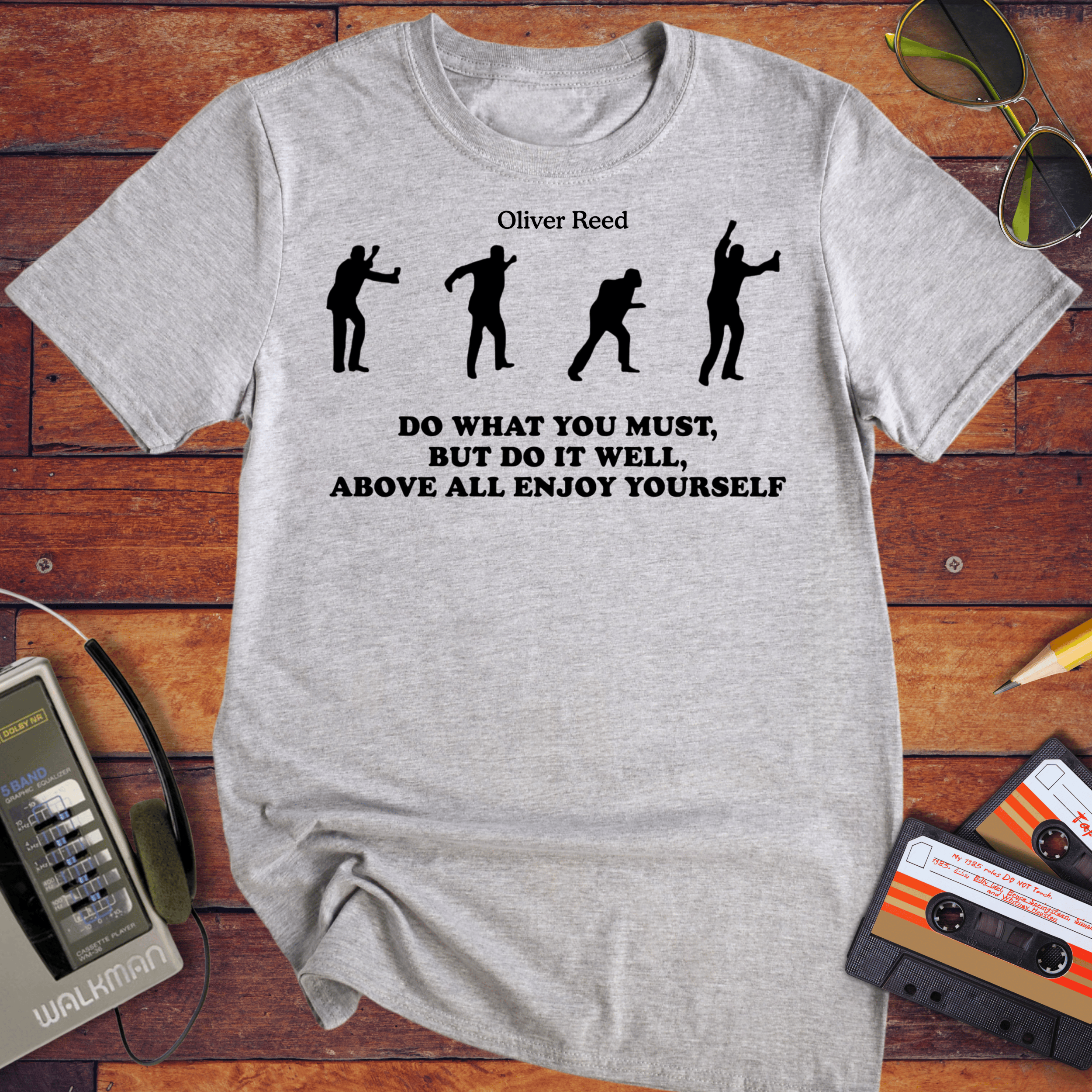 'Oliver Reed' Funny T-Shirt
