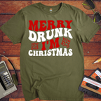 'Merry Drunk Christmas' Funny T-Shirt