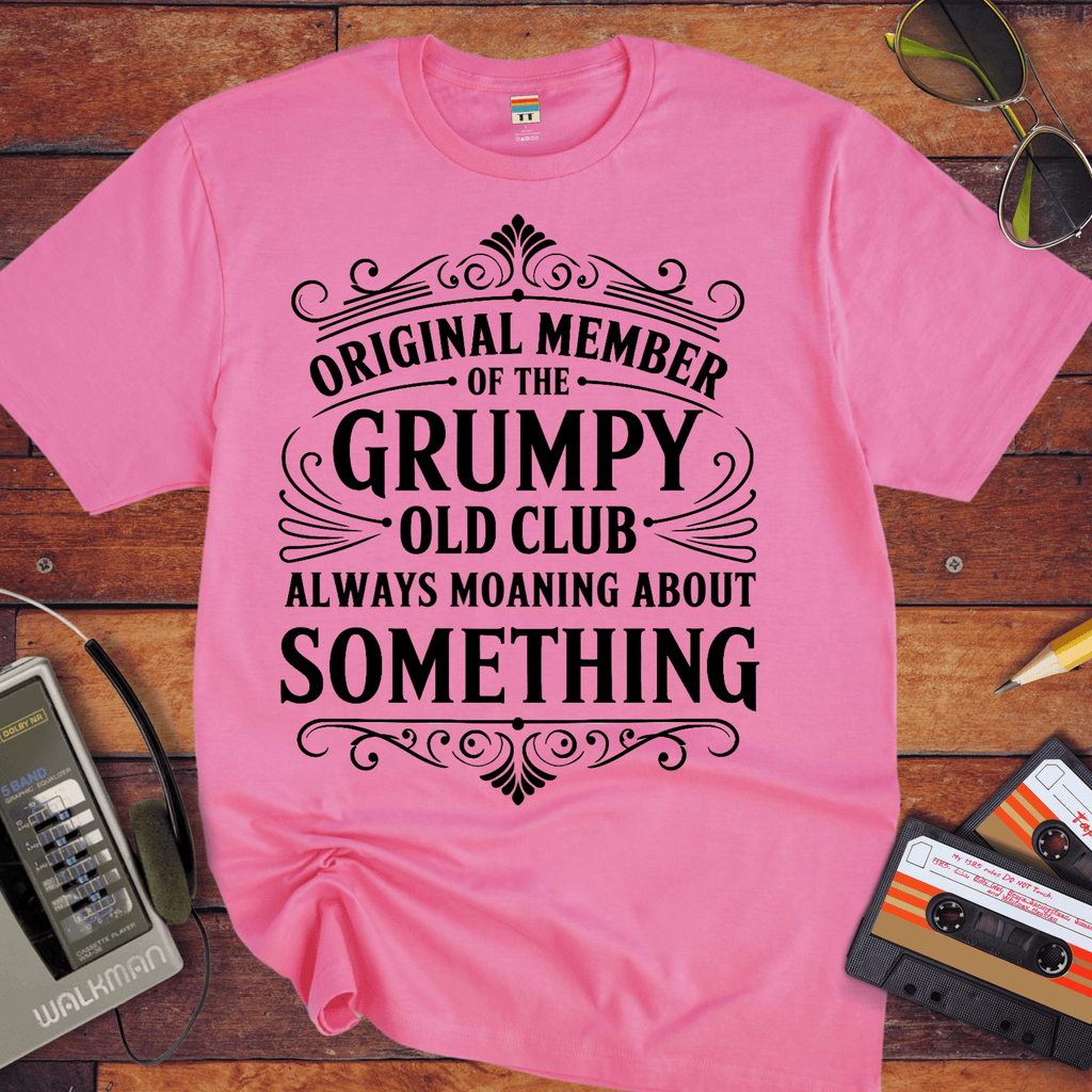 'Original Member Grumpy Old Club.  ' Funny T-Shirt