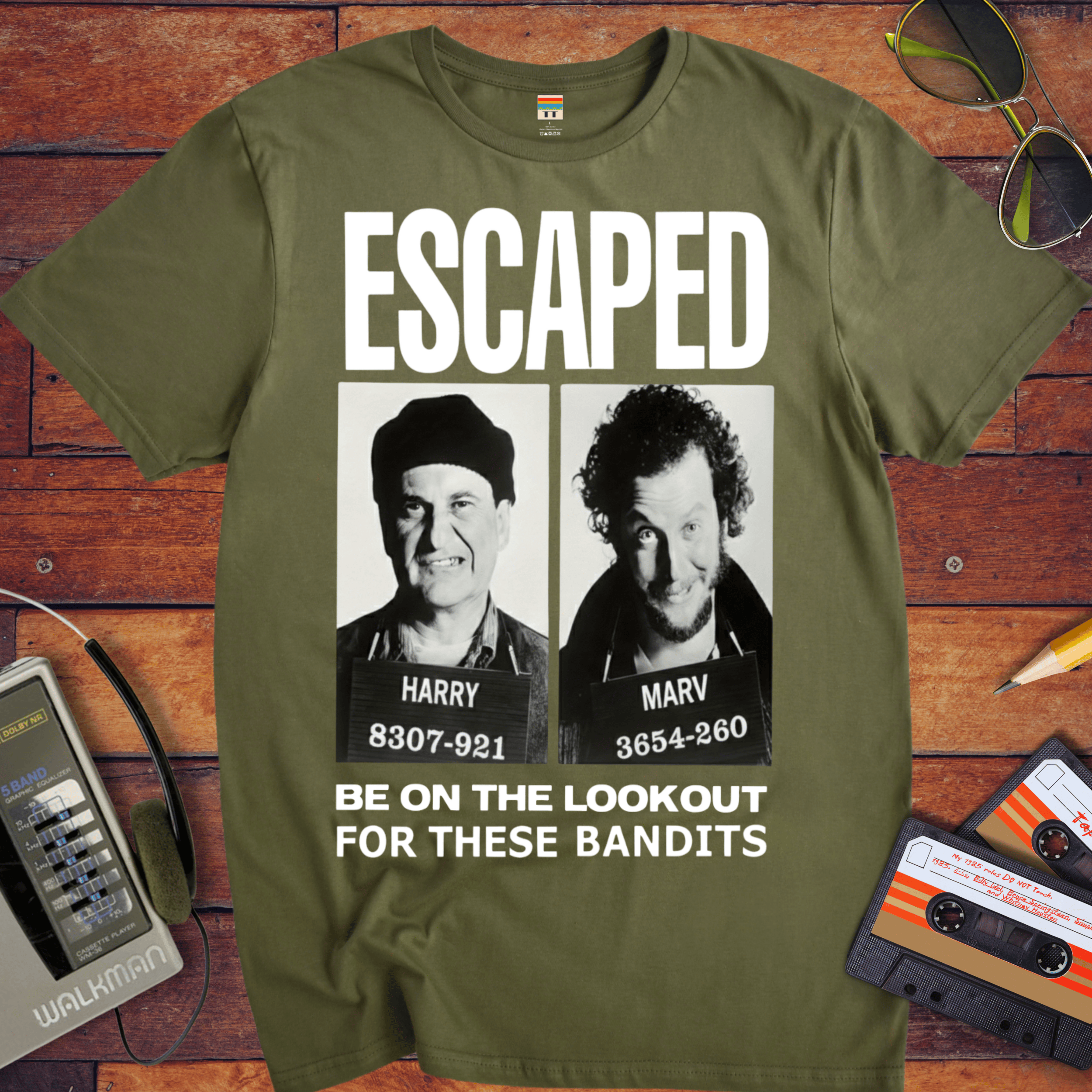 'Escaped' Funny T-Shirt