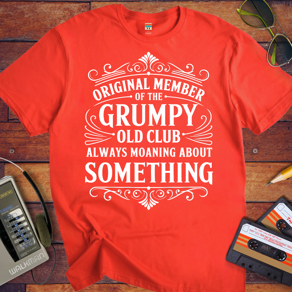 'Original Member Grumpy Old Club.  ' Funny T-Shirt