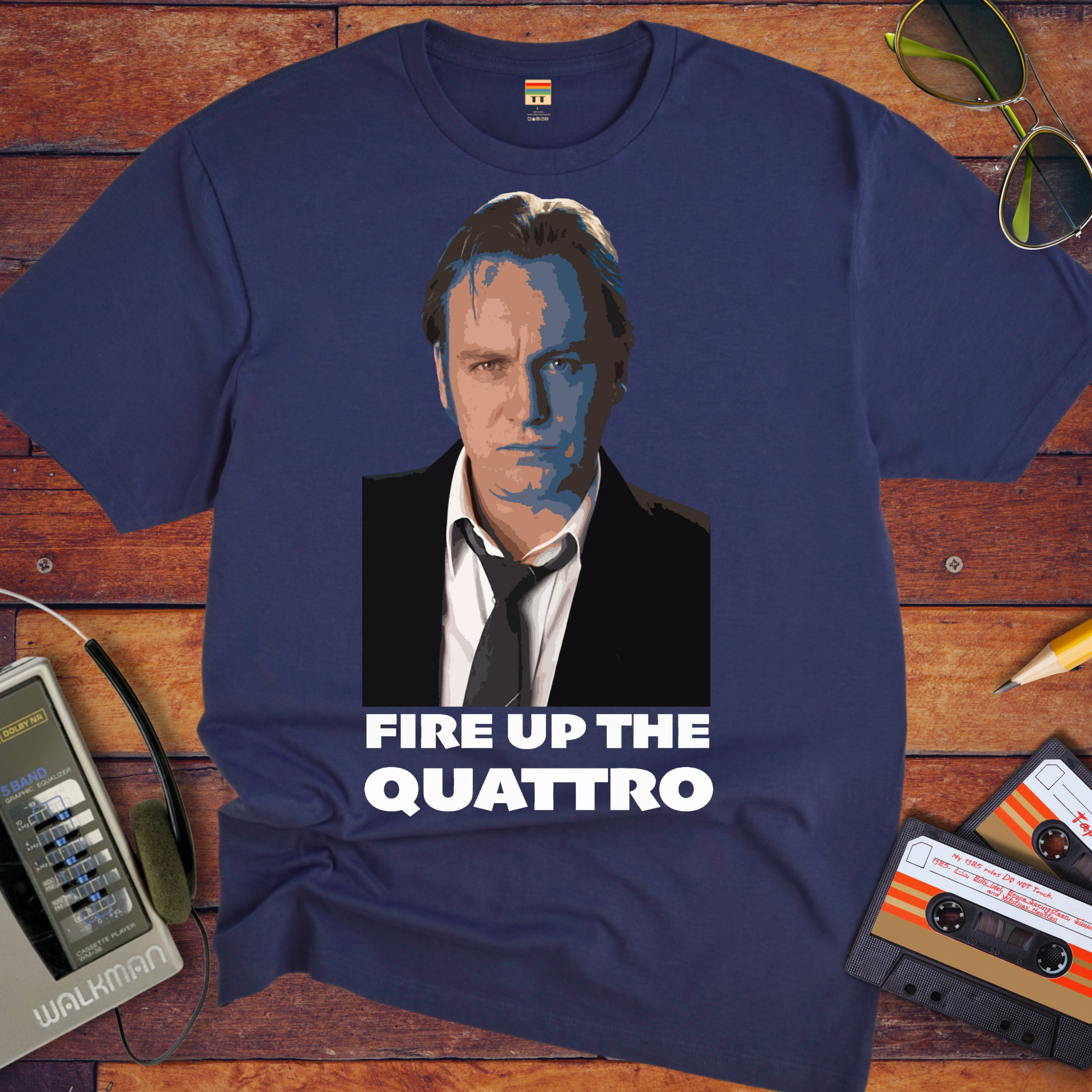 'FIRE UP THE QUATTRO' T-Shirt