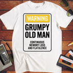 'Grumpy Old Man Continues Memory Loss' Funny T-Shirt