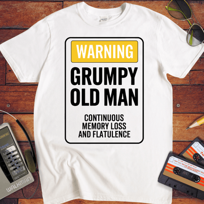 'Grumpy Old Man Continues Memory Loss' Funny T-Shirt