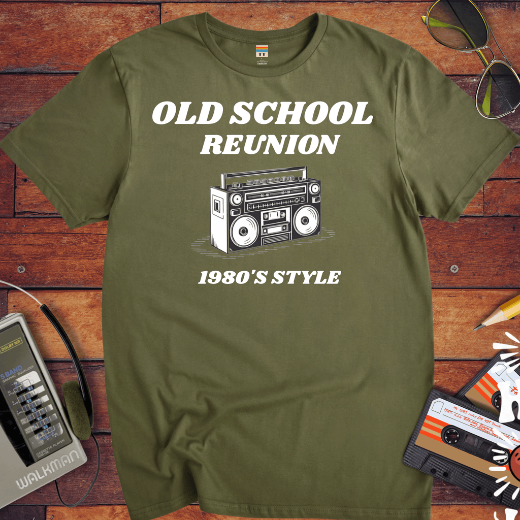 'OLD SCHOOL REUNION' Funny T-Shirt