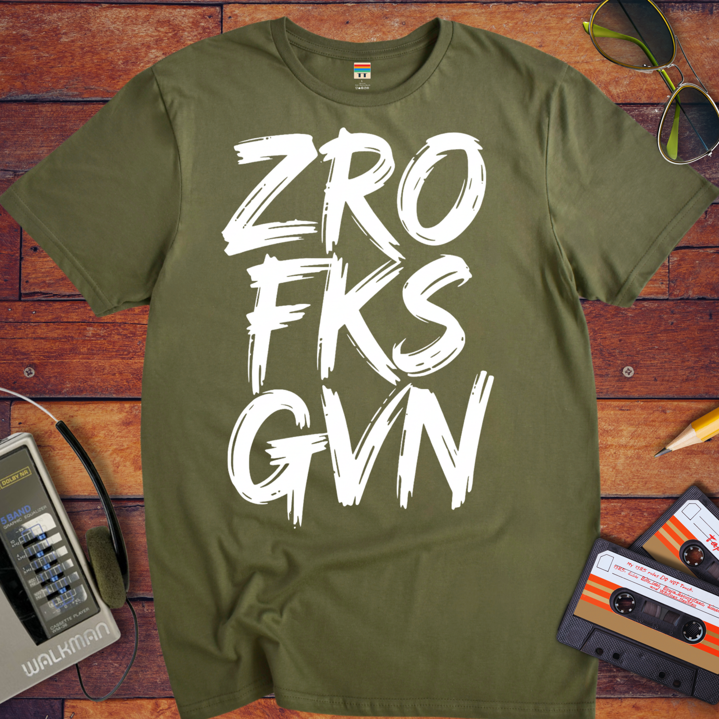'ZRO FKS GVN' T-Shirt