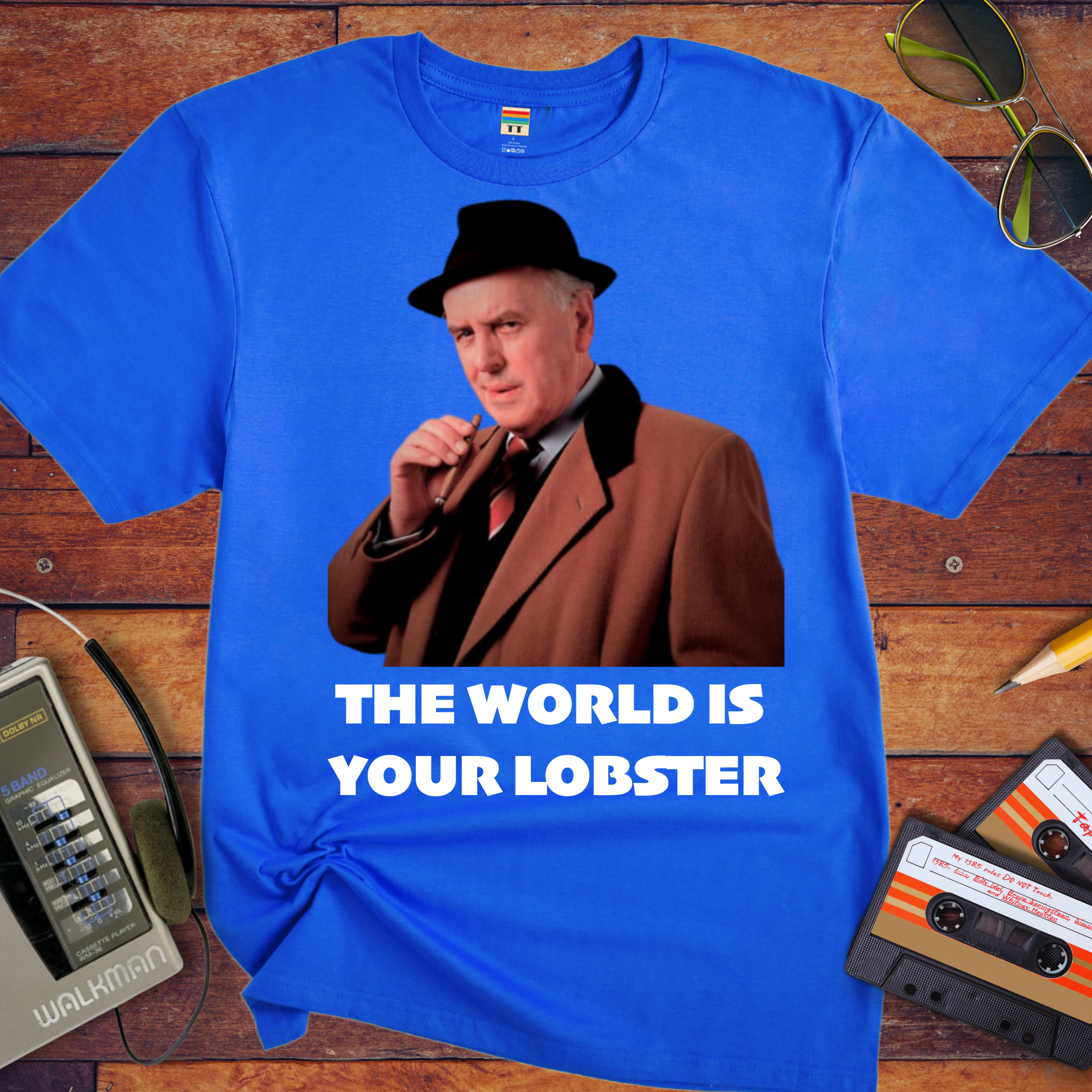 'The World Is Your Lobster' Funny T-Shirt