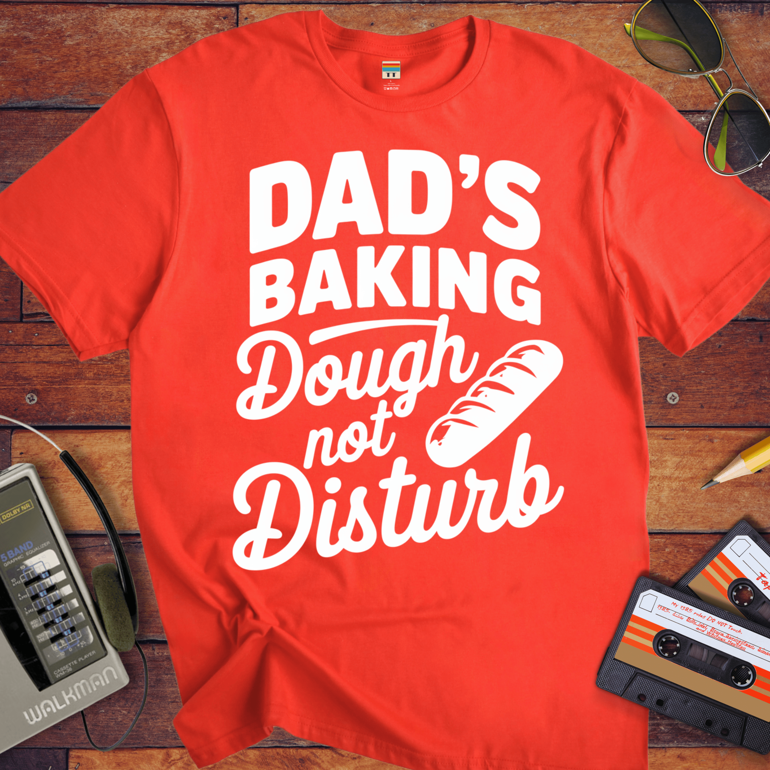 'Dad's Baking Dough not Disturb' Funny T-Shirt