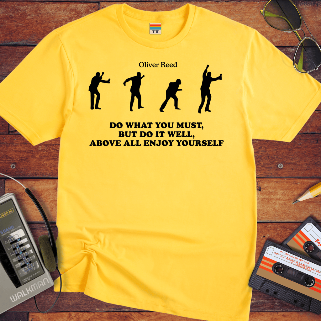 'Oliver Reed' Funny T-Shirt