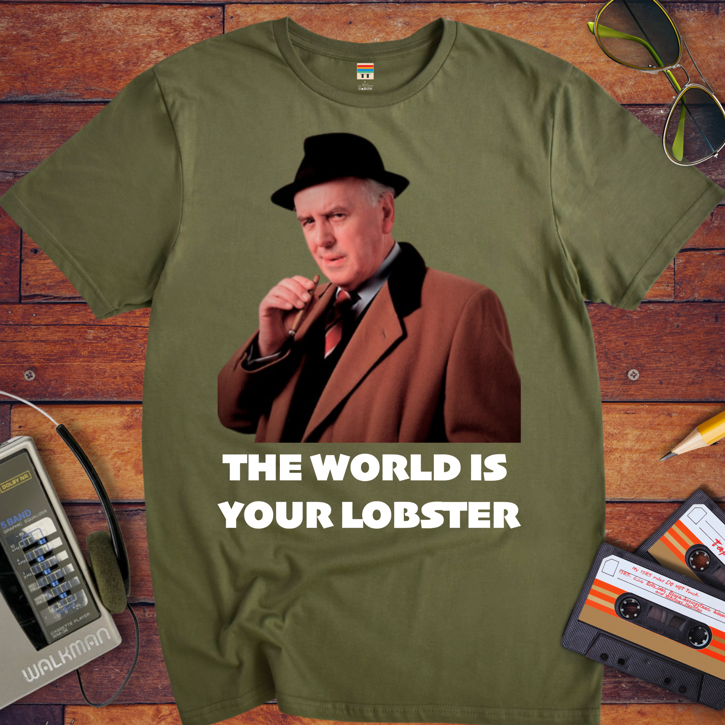 'The World Is Your Lobster' Funny T-Shirt