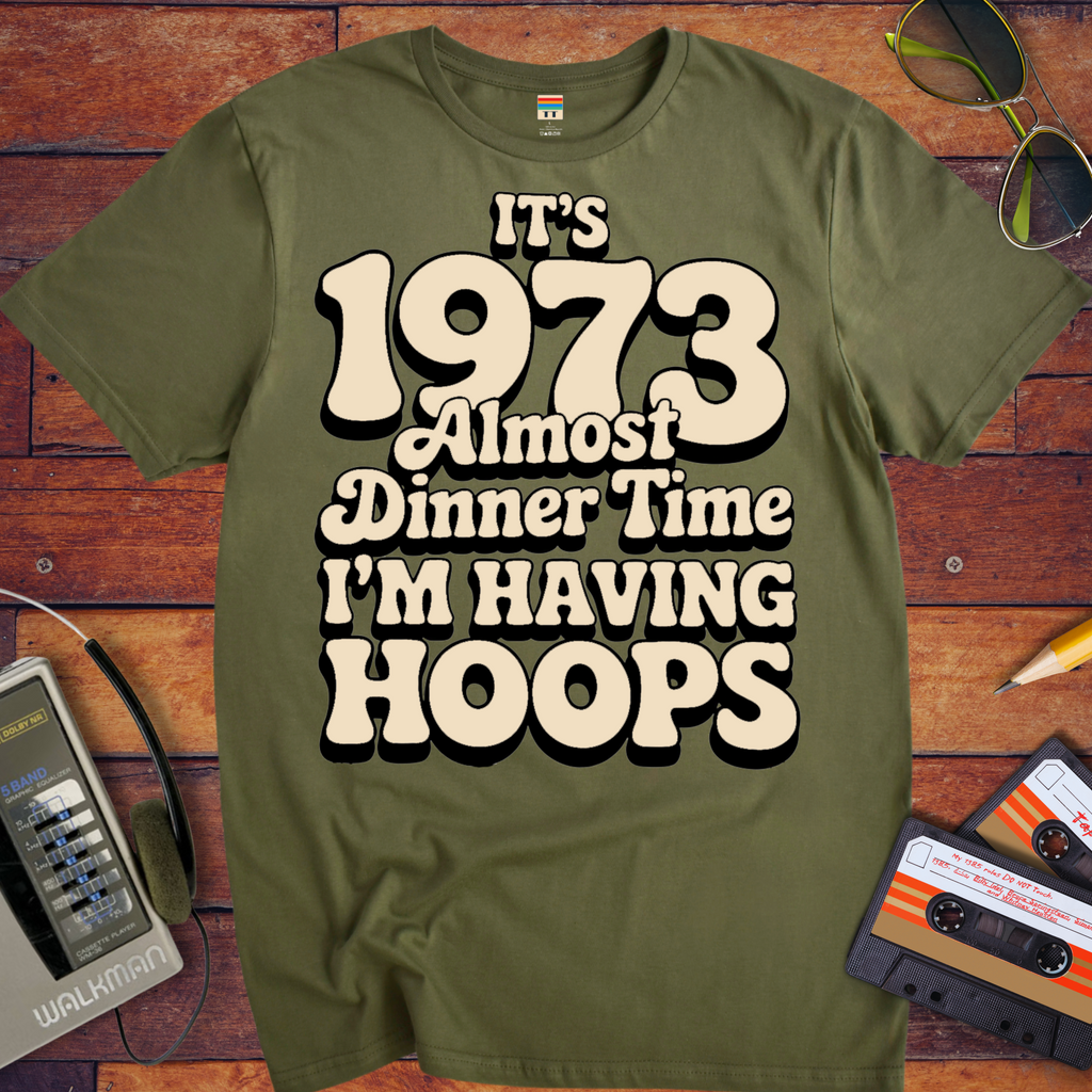 'I'M HAVING HOOPS' Funny T-Shirt