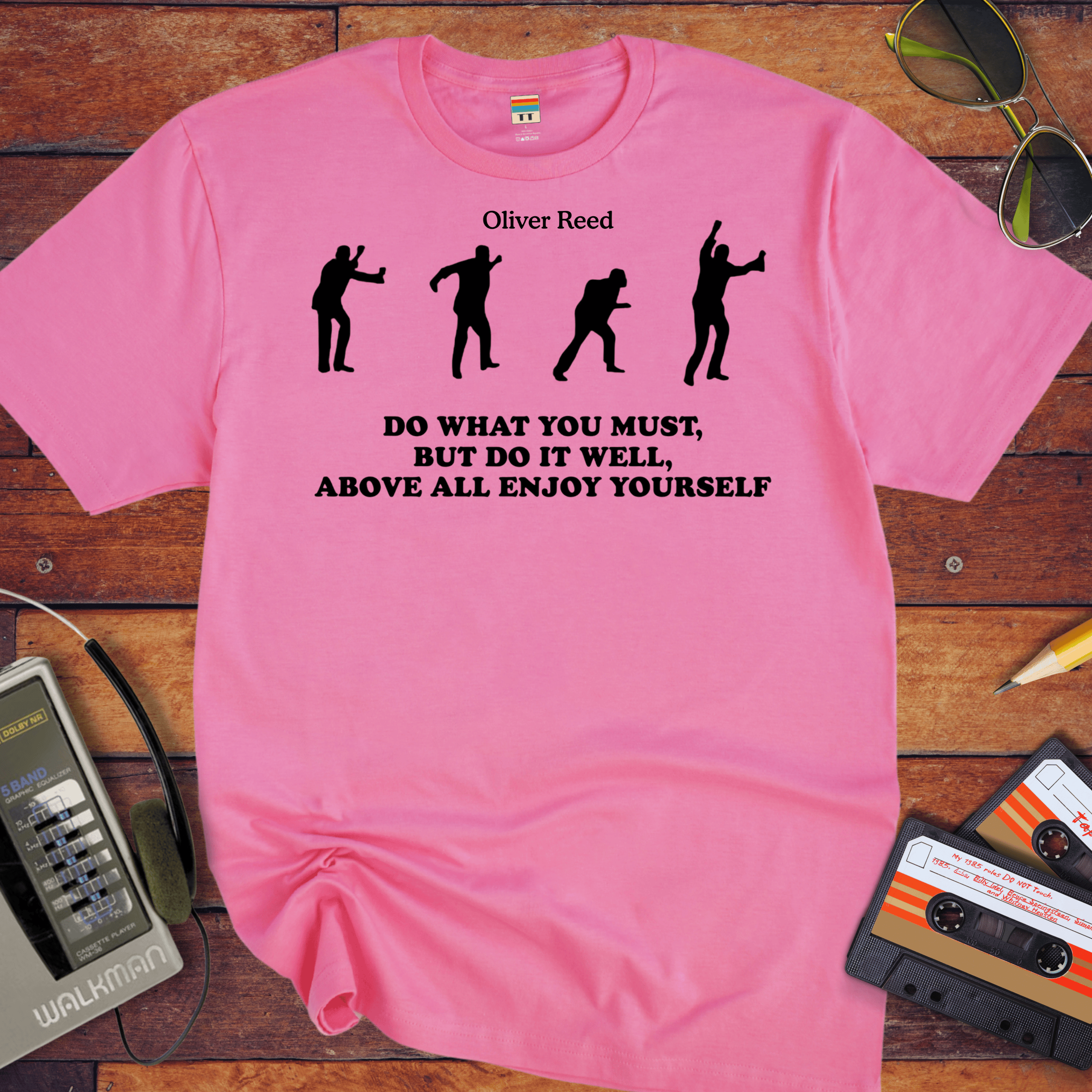 'Oliver Reed' Funny T-Shirt