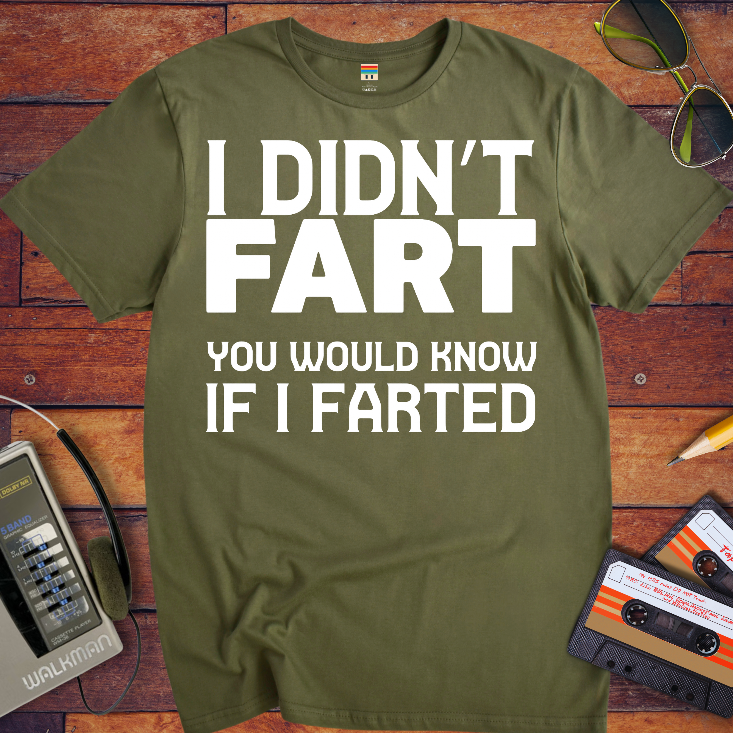'I Dindn't Fart' Funny T-Shirt