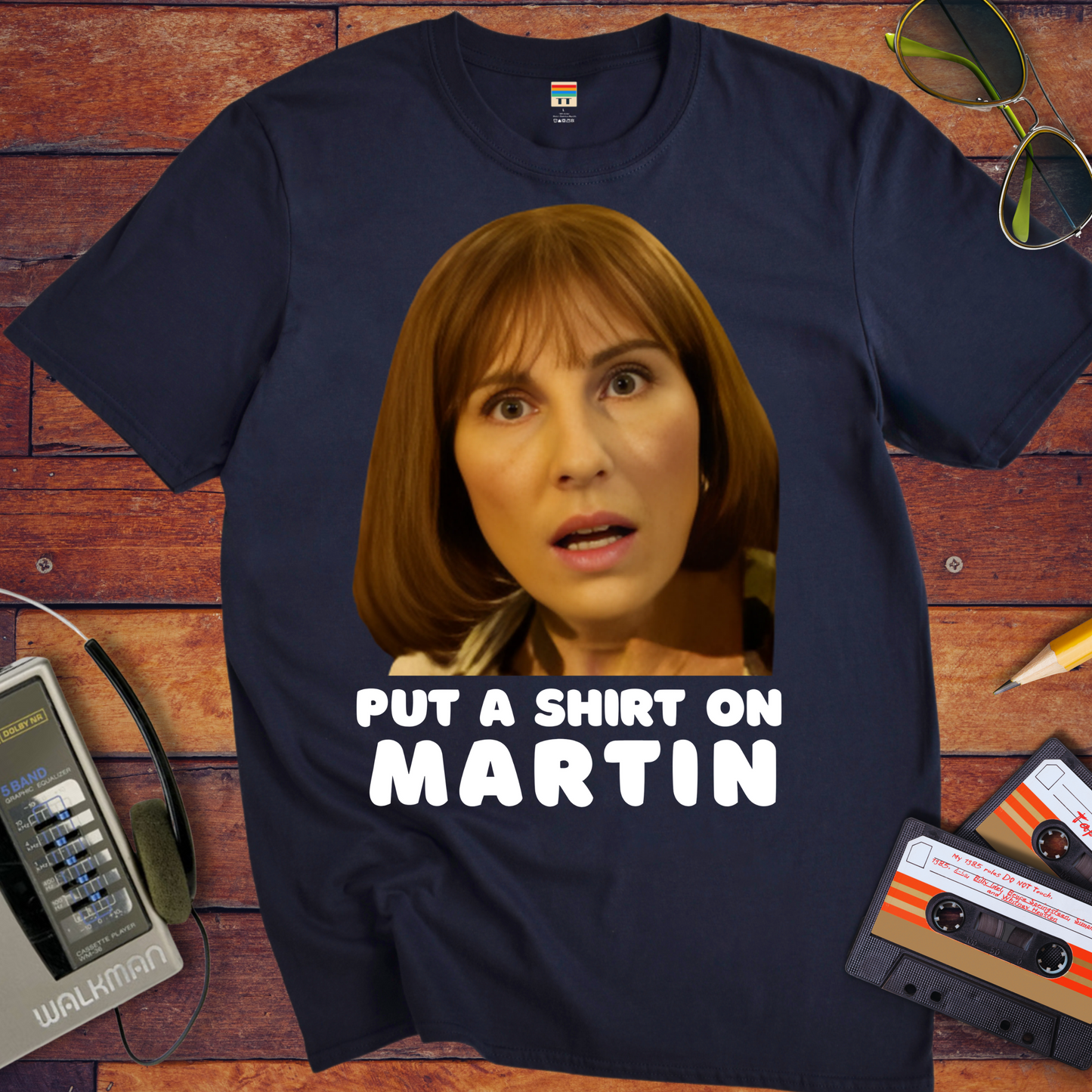 'Put A shirt on Martin' T-Shirt