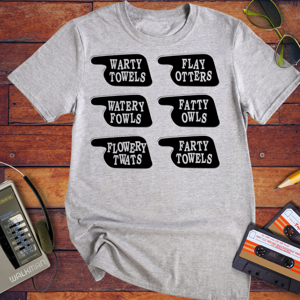 'Warty Towls' Funny T-Shirt