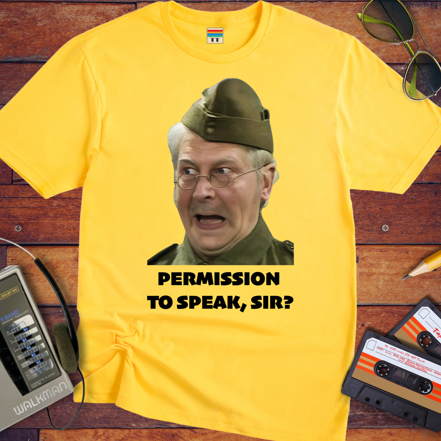'Permission to speak, sir?' T-Shirt