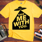 'Take Me To Your Leader'  Funny T-Shirt