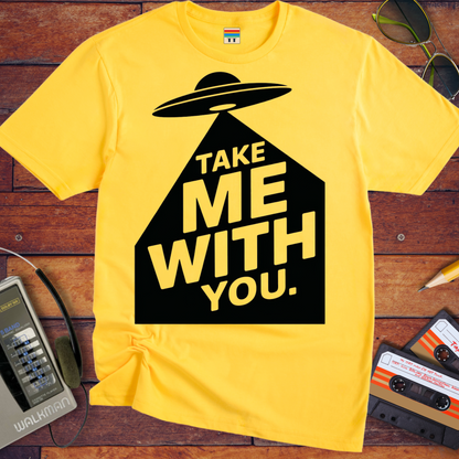 'Take Me To Your Leader'  Funny T-Shirt