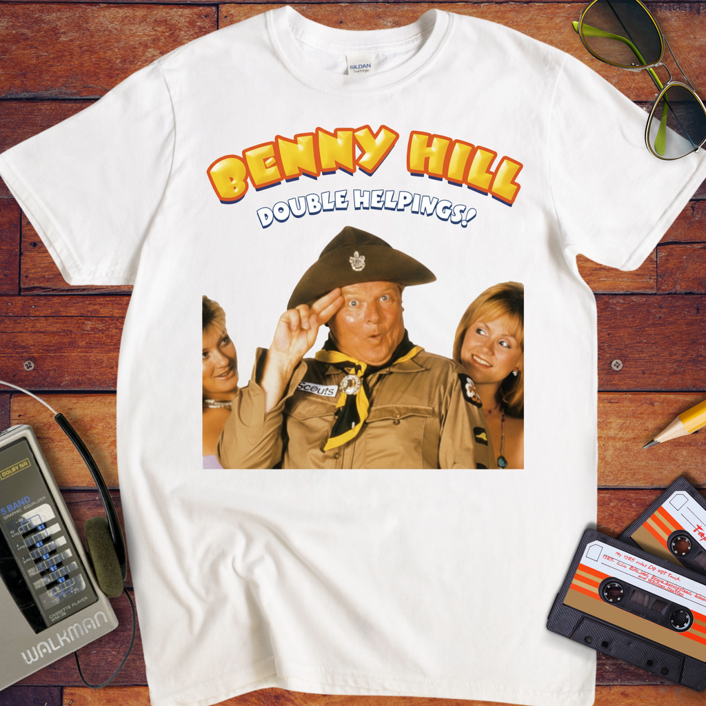 Benny Hill T-Shirt | Classic British Comedy Tee