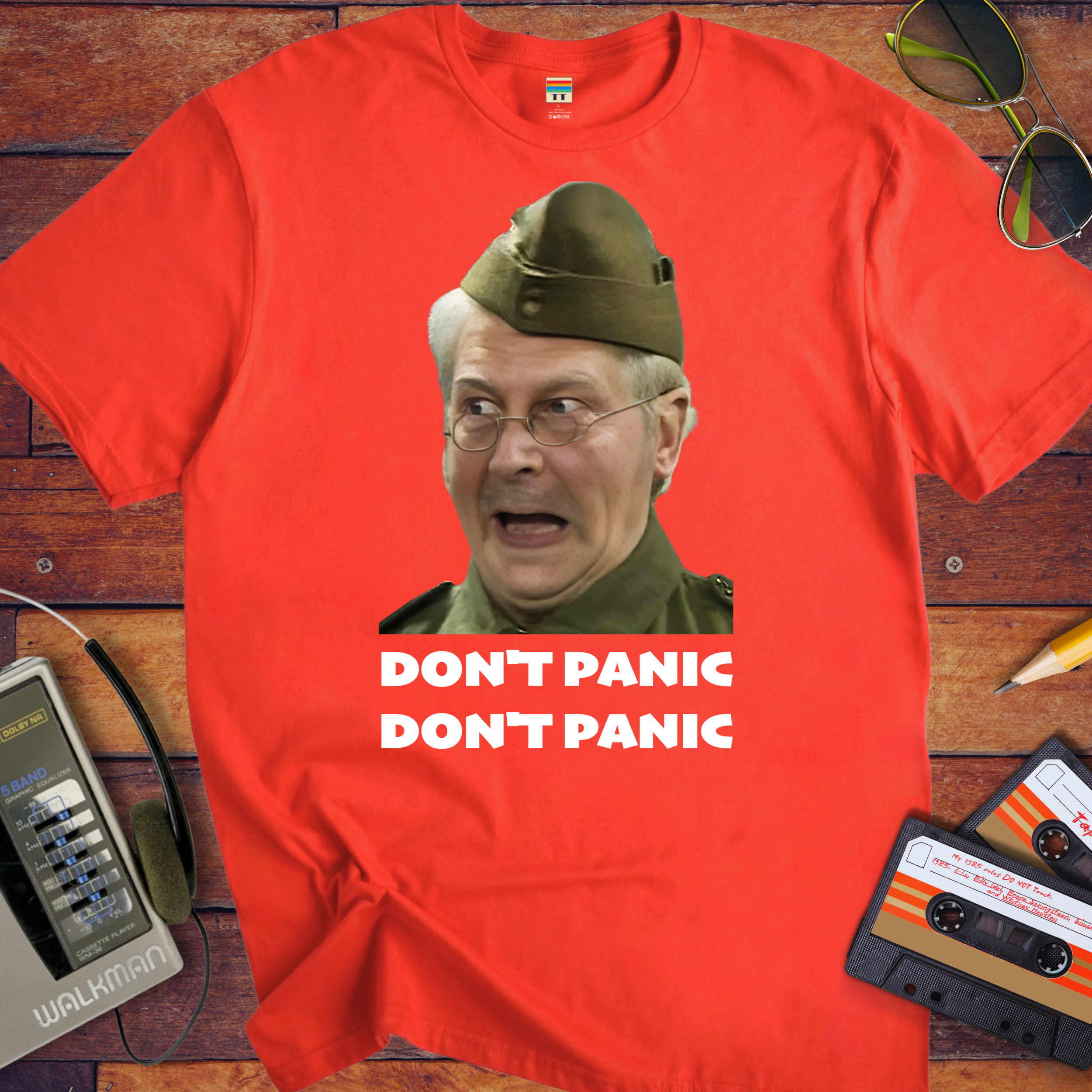 'Don't Panic, Don't Panic' Funny T-Shirt