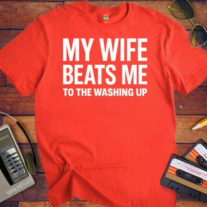 'My Wife Beats Me' T-Shirt