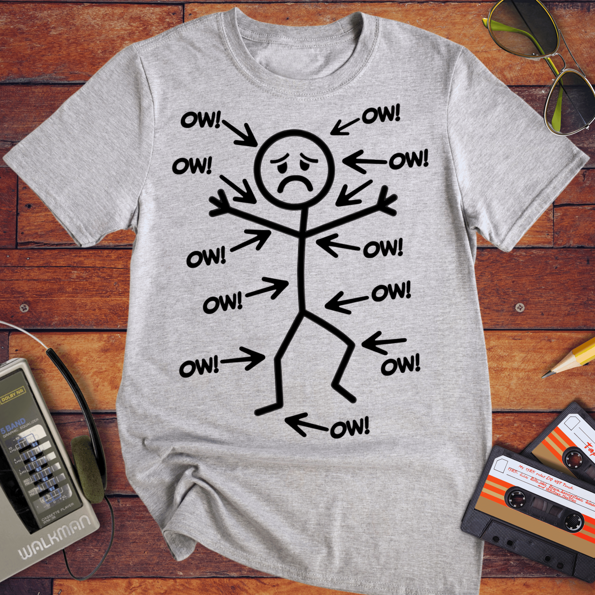 'OW OW OW ' Funny T-Shirt